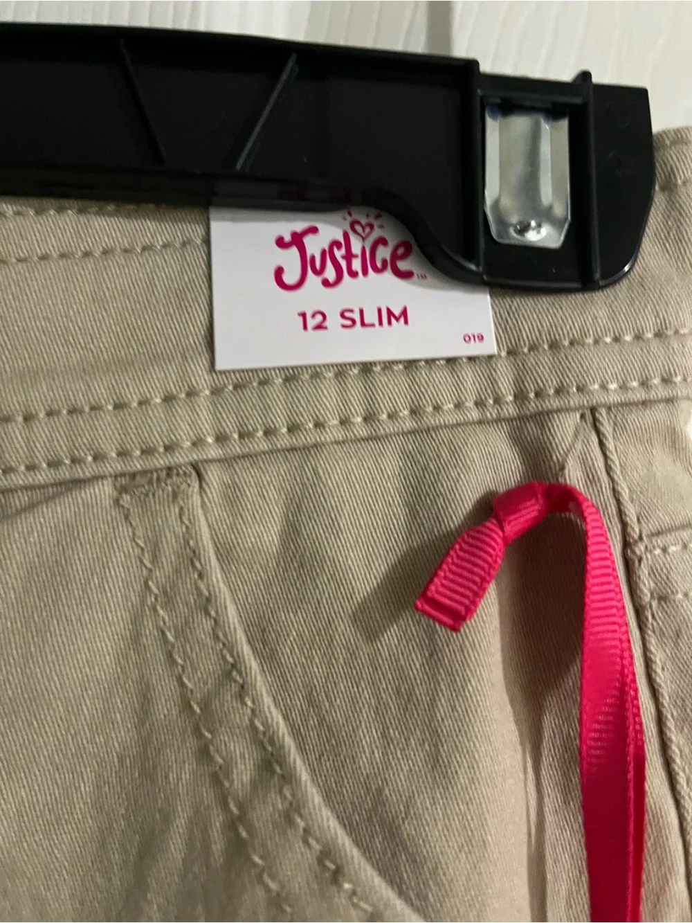 Justice Girls Khaki Tan Bermuda Shorts